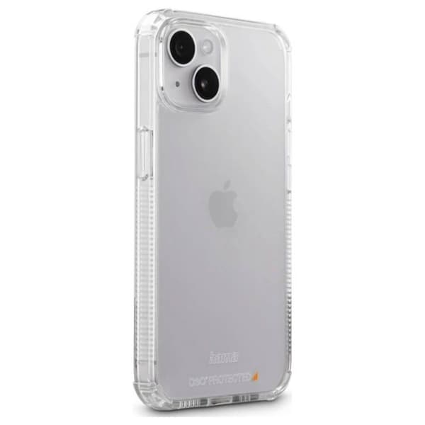 Skyddsskal - HAMA - iPhone 13 - Stötsäker - Rep resistant - Transparent Transparent