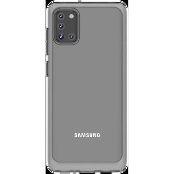 Galaxy A31 genomskinligt bakstycke