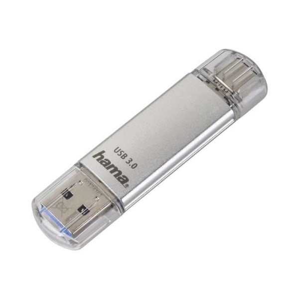 Hama FlashPen C-Laeta USB Stick 16 GB USB 3.0 / USB Typ C Silver