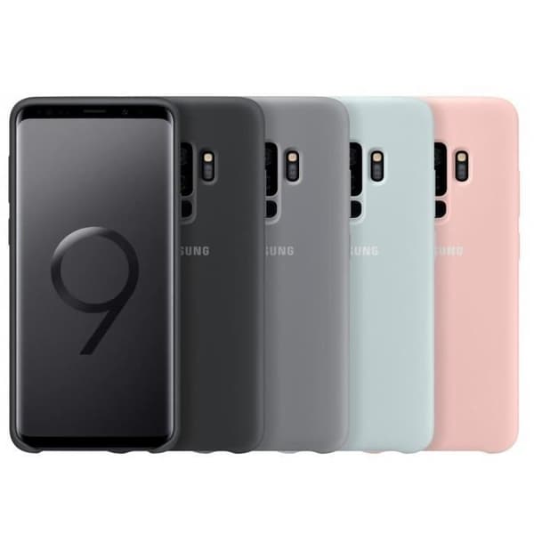 Samsung Silikonskal S9+ Grå Grå