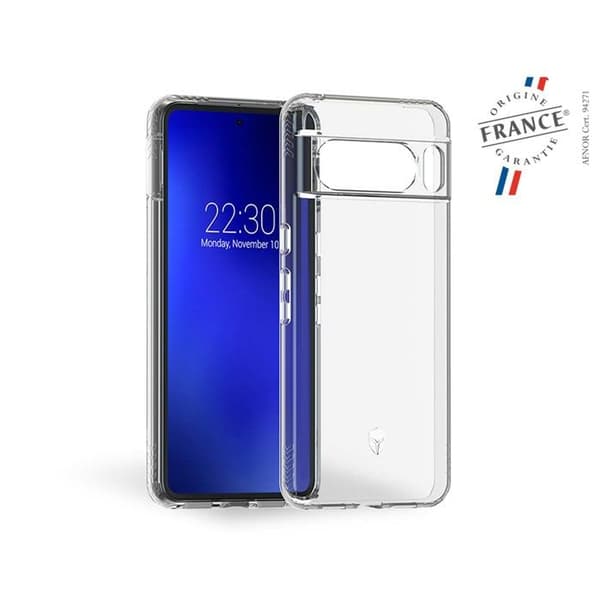 Coque - Forcecase - Pulse - Google Pixel 8 Pro - Transparent - Livstidsgaranti - Sträng Transparent