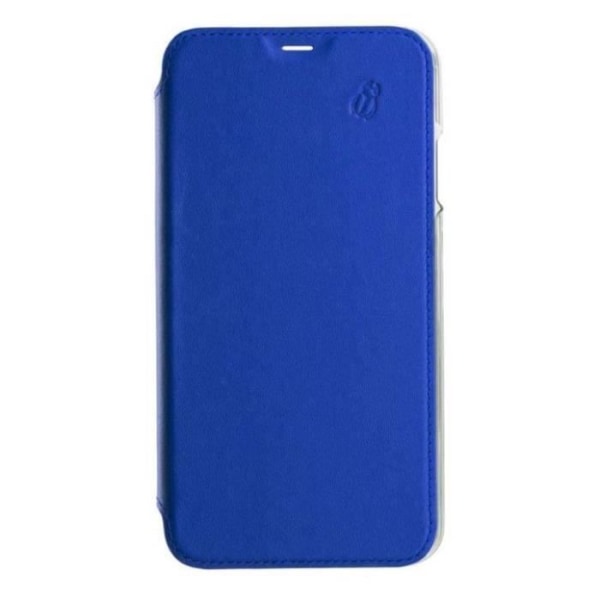 BeetleCase Foliofodral i blått läder för iPhone 6, 7 och 8 - 3664234000686