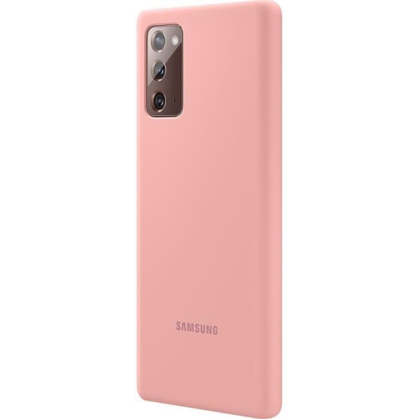 Siliconfodral i bronze för Note20