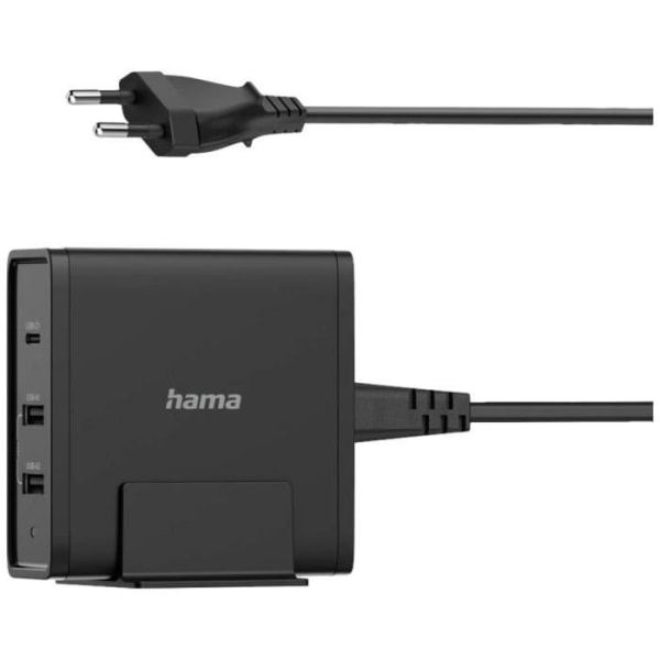 Hama 00200017 USB-laddningsstation inomhus Utström (max.) 3000 mA 3 x USB-A, USB-C®