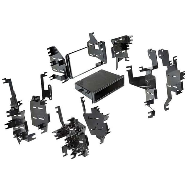 2-DIN frontpaneladapter för Toyota 2000-> svart svart
