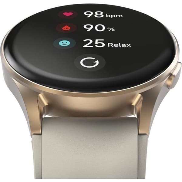 Smartklocka "8900", GPS, AMOLED 1,32", telefonfunktion, Alexa, roseguld