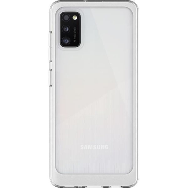 Designad för Samsung genomskinligt halvstyvt fodral för Galaxy A41