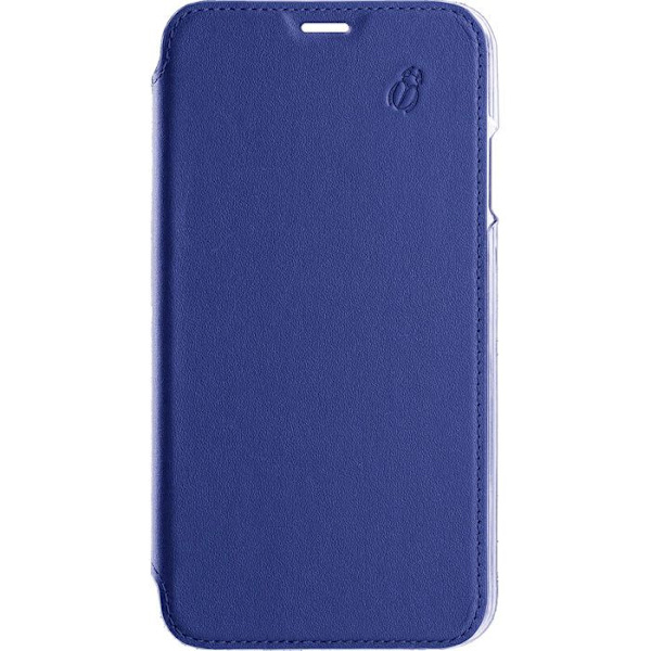 BEETLECASE ECTF67BL - CRYSTAL LEATHER FOLIO IP12 Pro Max BLÅ