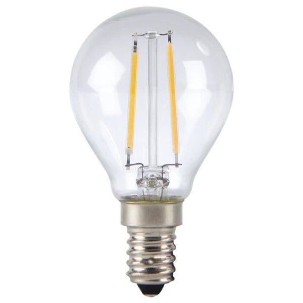LED glödlampa, E14, 250lm utbyte 25W, amp. droppe, blc chd Vit