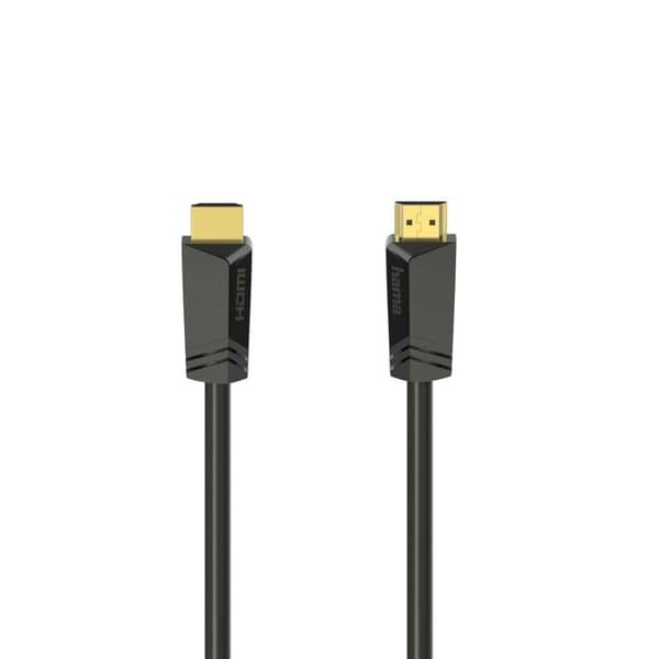 Högkvalitativ HDMI™-kabel, hane - hane, 4K, Ether., förgylld, 7,5 m
