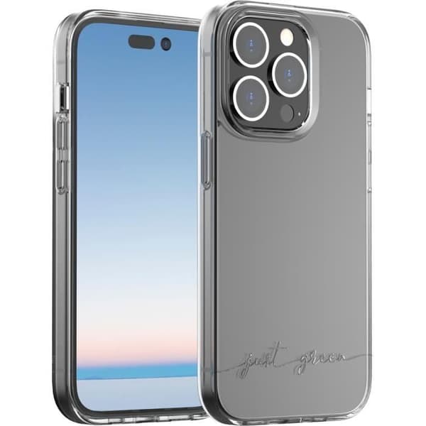 Coque - Just Green - iPhone 14 - Biodegrillbar - Mjuk - Rosa Ros