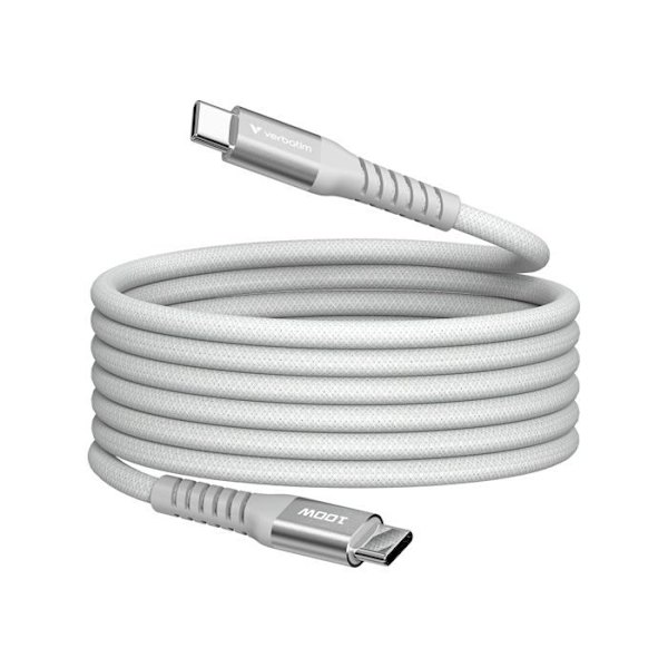 VERBATIM KABEL USB-C/USB-C 100W GRÅ