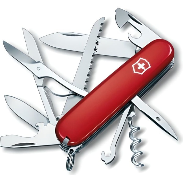 Victorinox Huntsman 1.3713 schweizisk lommekniv Röd