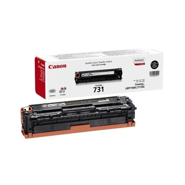 CANON Laser Toner 731BK Svart