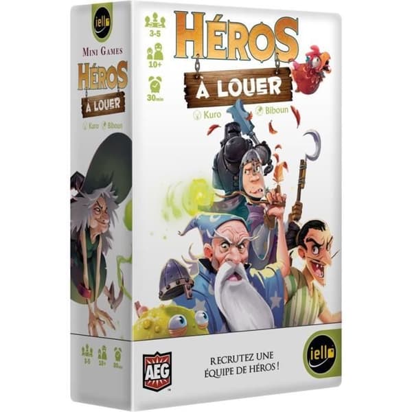 Heroes for Hire - Bluff Brädspel - IELLO
