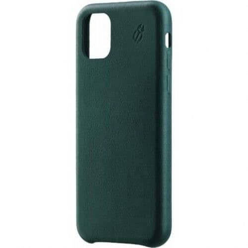 Coque - BEETLECASE - iPhone 11 - Läder av fullkorn - Ökad skydd - Elegant Grön