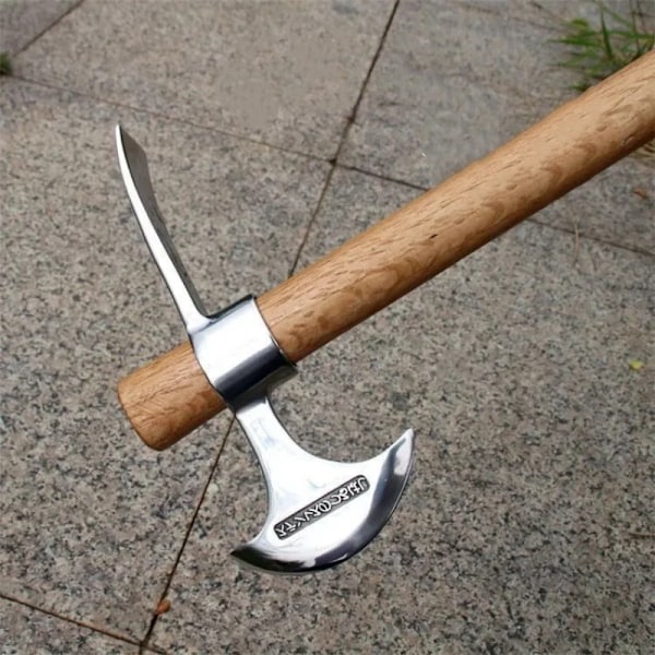 Rustfritt stål Pickaxe Utendørs Pickaxe Rent Stål Høy Hardhet Tre Rot Graving Lam