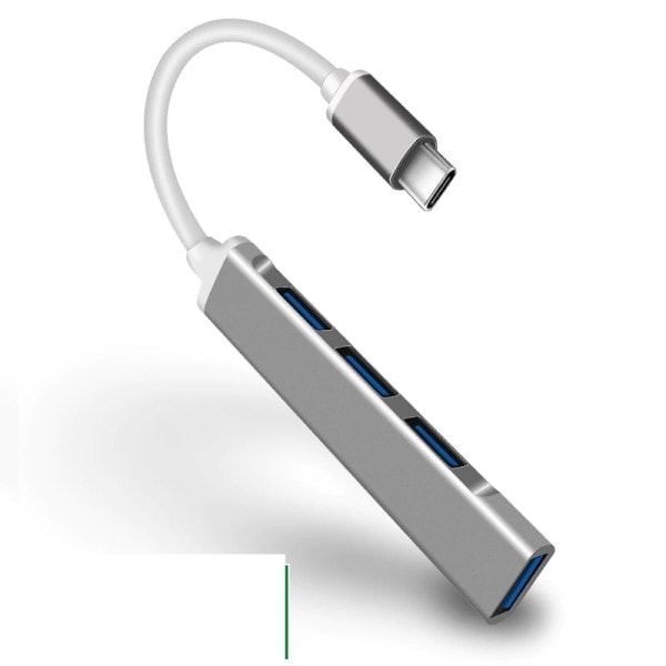 USB C HUB 3.0 Tyyppi C 4 Portti Useita USB jakaja sovitin OTG HUAWEI Xiaomi Macbookille