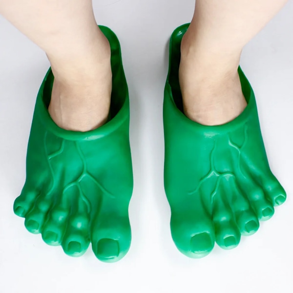 Halloween Hulk Tøfler underdel Bigfoot tøfler fest sko