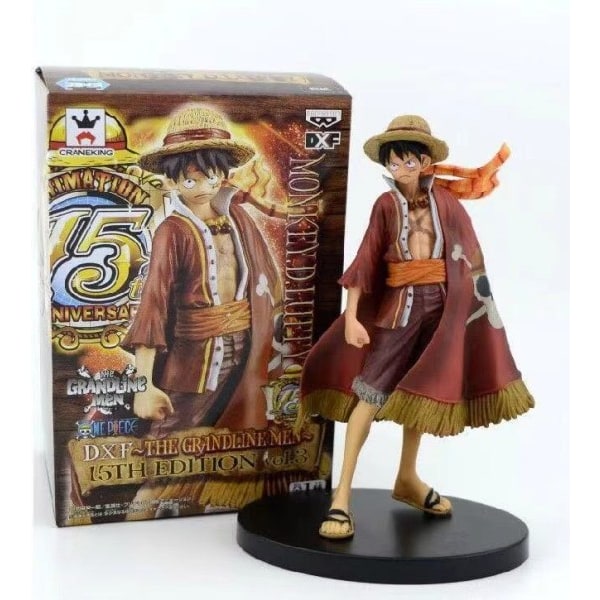 Anime One Piece Luffy Theatrical Edition Action Figure Juguetes One Piece Figures Samlerobjekt Modell Leker