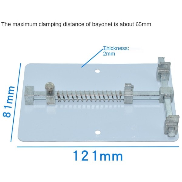 PCB kort holder reparasjon verktøy plattform fast støtte klemme lodding