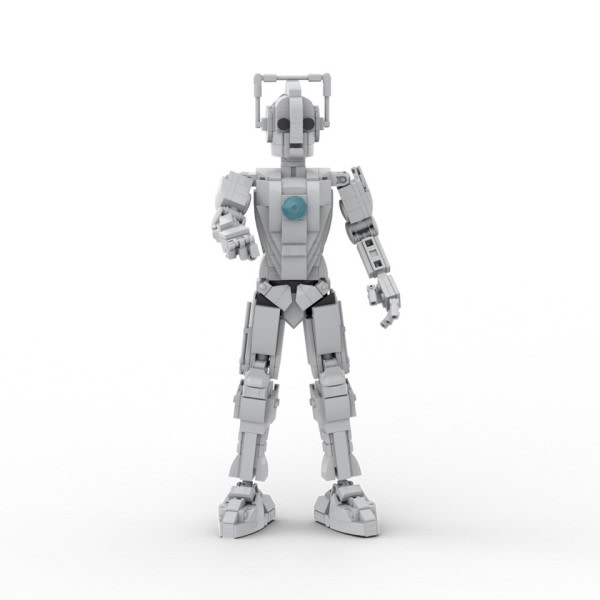 Cyberman Robot Virtual Robotic Creature Space-faring Cyborgs Building Leker Suit for Voksne