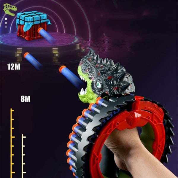Drenge Dinosaur Legetøj Dino Dyr Model Elektrisk blød kugle pistol Skydning Tyrannosaurus Rex Børn Kæledyr