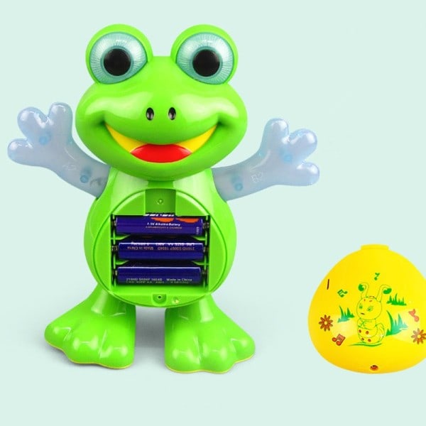 Elektrisk Kæledyr LED Blinkende Lys Musikalsk Dans Dyr Dukke Baby Sjovt Legetøj