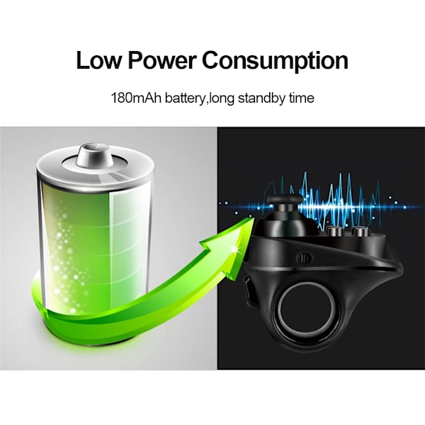 Ring Shape Bluetooth-kompatibel VR Fjernbetjening Controller Trådløs Gamepad til iPhone Android Phone VR Headset