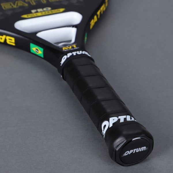 12K kol fiber grov yta strand tennis racket med överdrag väska