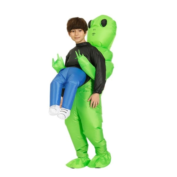 Puhallettava asu pelottava hirviö Cosplay aikuisille lapsille kiitospäivä joulujuhlat lasten vaatteet