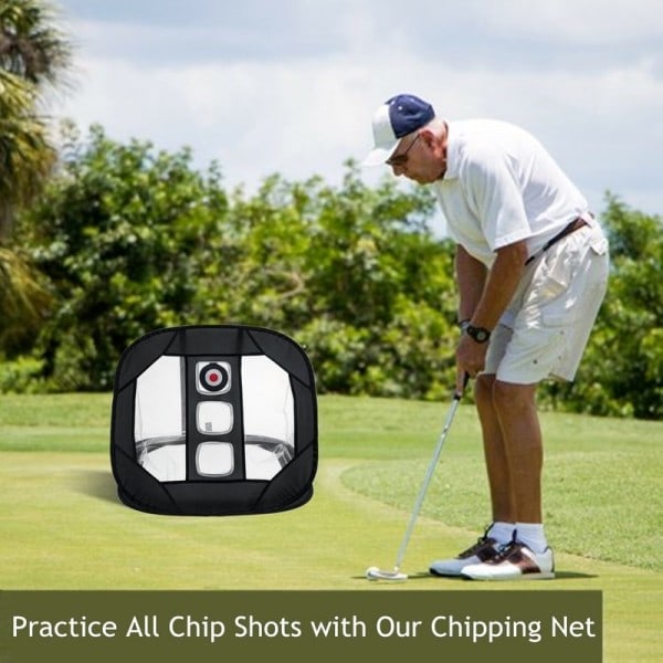 Kannettava Golf Chipping Net takapihalle ulkoilu kohde harjoitus lyöntiverkot