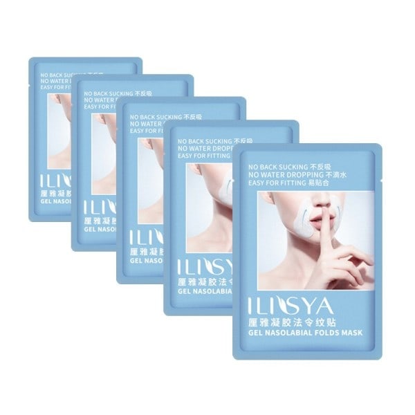 Frown Linjer Borttagning Plåster Nasolabial Vik Anti-rynk Mask Anti-aging Klistermärken Fuktgivande Slät Firmande Vård