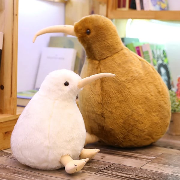 Sød Lifelike Kiwi Fugle Plyd Legetøj Blød Pude New Zealand Udstoppet Plys Dyr Børn Legetøj Gave