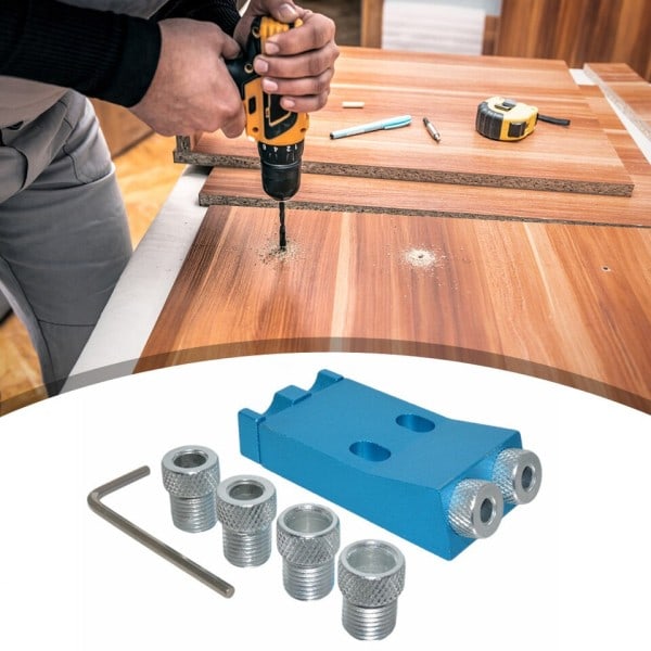 15 grader Oblique Hole Locator Vinkel Borrning Träbearbetning Borr Bits