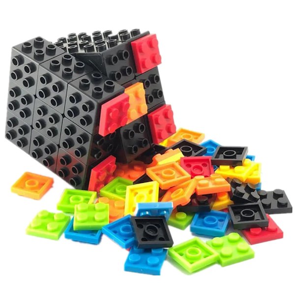 Rakennus palikat kuutio 3x3x3 palapeli kuutio irrotettava ammattimainen taika kuutio 3x3 palikat kuutio opetus lelut