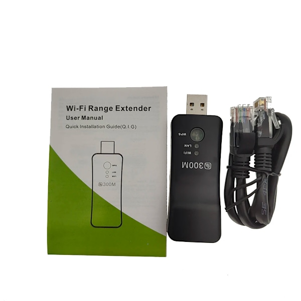 300Mpbs USB Trådløs WiFi Smart TV Nettverk Adapter