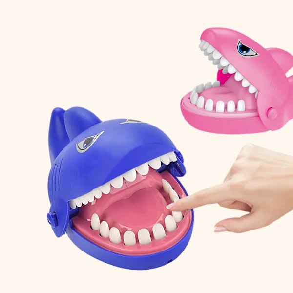 Finger biting Triks Leker Simulering Krokodille Shark Bitt Finger Dekompresjon Spill Gag Leker