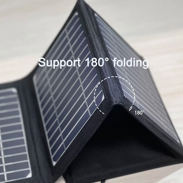Bärbar Solar panel 30W Hög Ström Hög Kvalitet Vattentät Fullbar Utomhus Celler Batteri Laddare