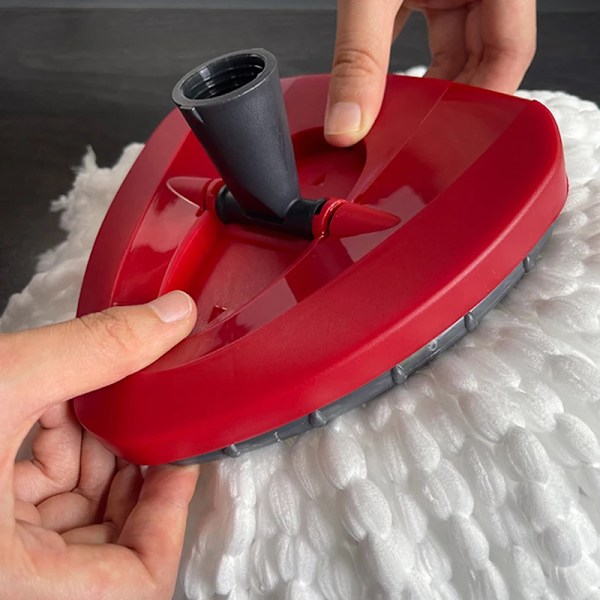 Mopp bas skiva mopp huvud ersättning plast triangel skiva