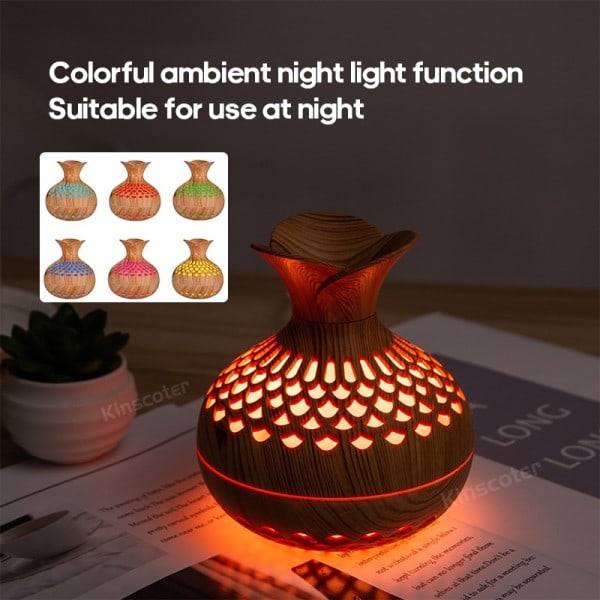 Tre Korn Luftfukter 300ml USB Aroma Diffuser Atomizer USB Husholdningsluftfukter