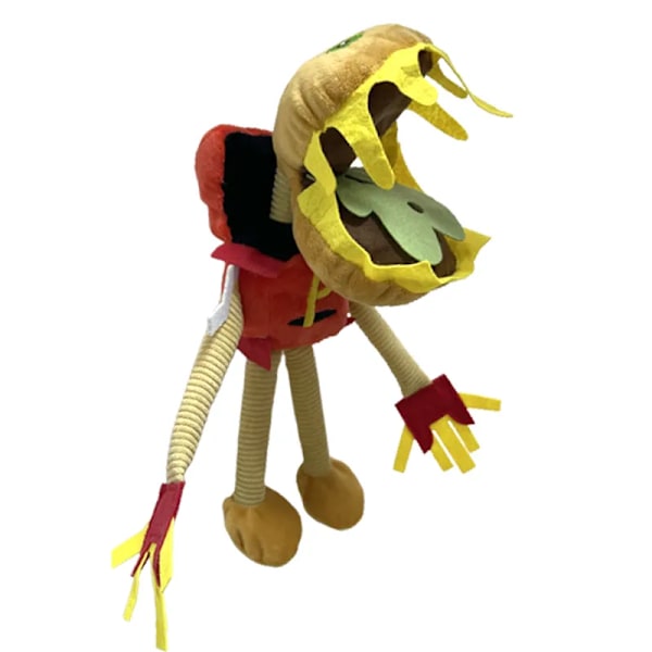 Cartoon Boxy Boo Toy Scary Game Perifer Dukker Rød Robot Fylt Plysj Dukker