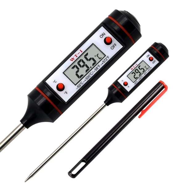 Professionell Digital Kök Termometer Grill Vatten Olja Matlagning Kött Mat Termometrar