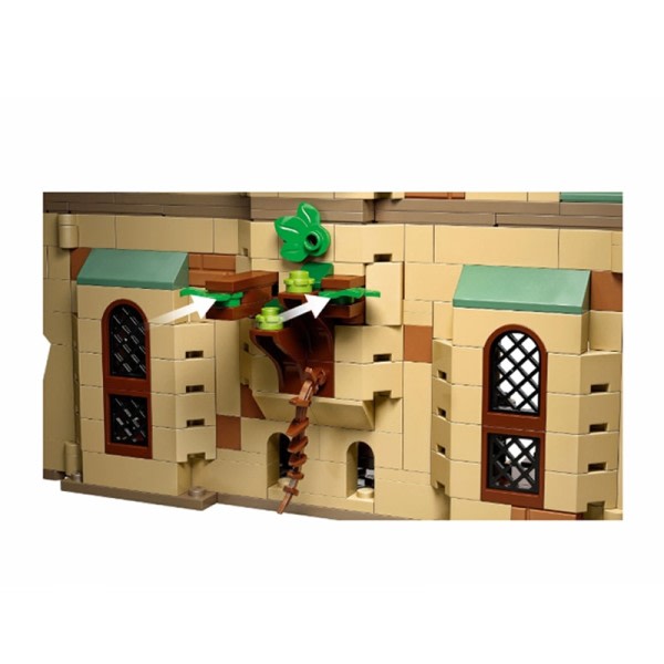 MOC Creative Ideas Classic Film Dumbledore's Office Castle Bygning Bygning Klosser Modell Klosser Barn Leker