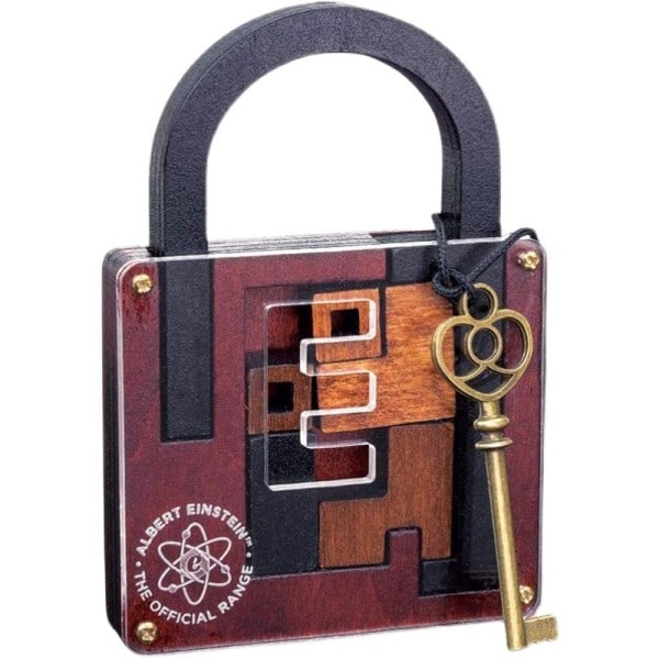Korkea Vaikeustaso IQ Einstein Lukko Puzzle Klassinen Puinen Puzzle Peli Aikuisille