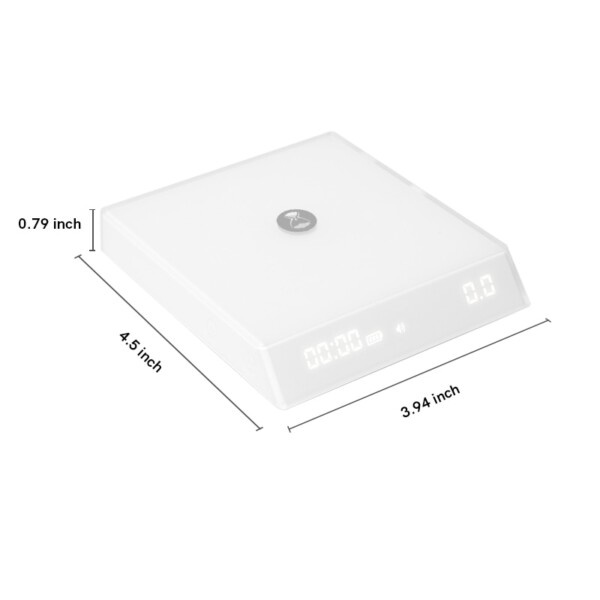 Peili nano kahvi keittiö vaaka UUSI painotuspaneeli aika USB valo