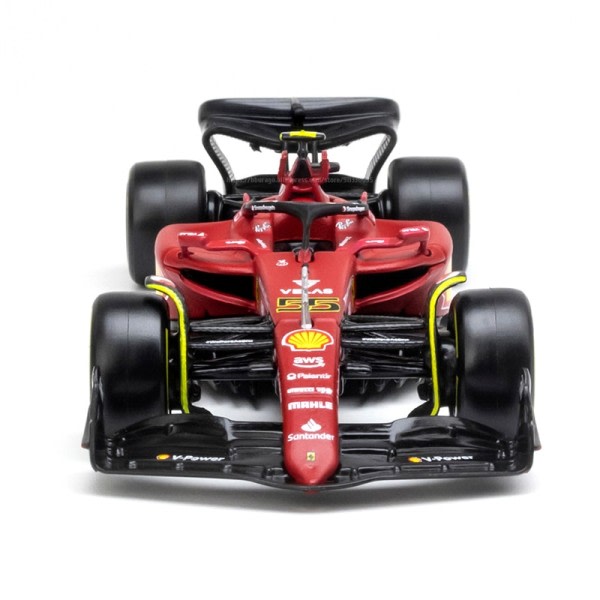 F1 Scuderia Ferrari F1-75 #16 Leclerc #55 Sainz Legering Lyx Fordon Pressgjutgods Bilar Modell Leksak