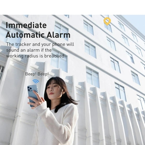 Trådløs Smart Tracker Anti-tabt Alarm Tracker Nøgle Finder Child Taske Pung Finder