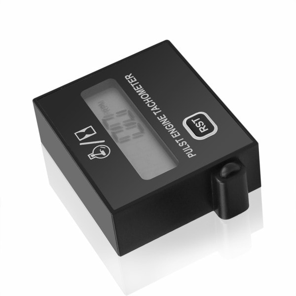 Benzin Motor Digital Skærm Tach Time Meter Gauge Induktivt Speedometer