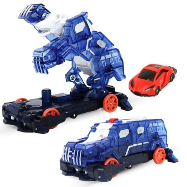 Vold Transformation Action Figur Robot Burst Deformation Bil Beast 360° Flip Capture Chip Dreng Børn Legetøj